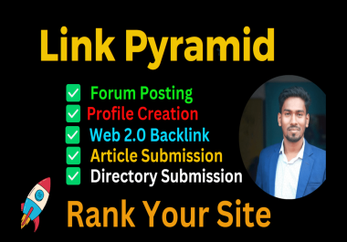 250+ Manually Powerful All in one Mix backlink SEO Link Pyramid with High DA site