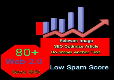 I will do Powerful 50 Web 2.0 Backlinks to Boost Website Ranking