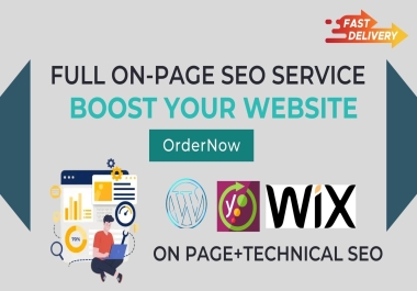Full One Page SEO Service to rank website