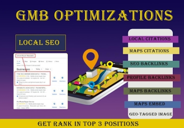 8,000 Google Maps Citations 10 Map Backlinks,15 Local Citations,10 Web 2 Backlinks