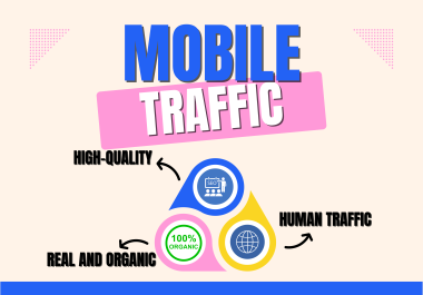 5000+ Organic Mobile Traffic to your Website