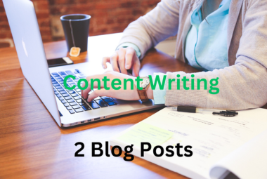 Write 2 SEO-Friendly Blog Posts of 700-1200 words