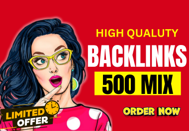 Genuine 500 Backlinks Strategy Higher Google Ranking No 1