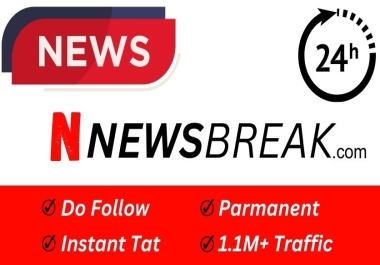 Publish Articles on Newsbreak.com Premium Site