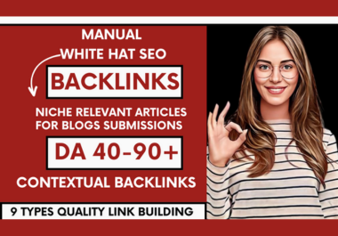 Monthly Off page SEO with 9 Type Links Foundation- Manual Link Building SEO Service