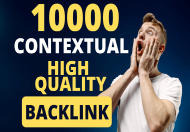 I Will Do 5000 SEO Dofollow Contextual High DA Backlink