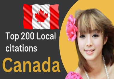 i will do top 100 Canada local citations