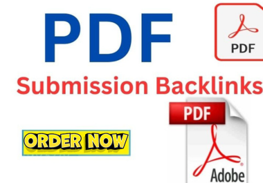 140 Best Manually PDF Submission in Dofollow Backlinks