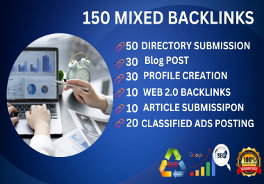 I will help you rank with high authority mix SEO backlinks