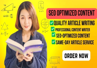 I will write 800 words quality article within 24 hours