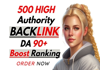 I will build 500 high quality dofollow SEO backlinks with link building google ranking