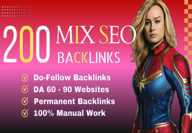 Elevate Your Website Ranking with 200+ Powerful Domain Backlinks PA,  DA,  TF,  CF Authority