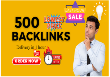 I Will Create 500 Do-Follow SEO Profile Backlinks (Limited Offer)