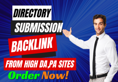 I will create 35 SEO Directory Submission backlinks from high DA, PA sites