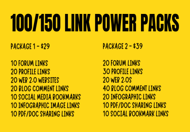 100 Link Power Packs: Essential Backlink Solutions for SEO Success