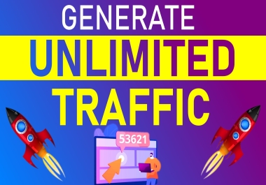 Unlimited USA organic web traffic
