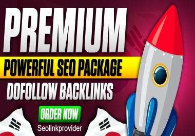 Premium Powerful SEO Package 300 High Quality Dofollow Backlinks