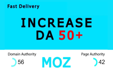 Increase Moz DA 30 Plus in 7 days Permanent and Guaranteed