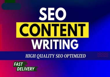 I will write seo friendly,  blog posts, health and casino content writing