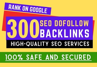 300 SEO backlinks from PR9, article post, profile links, web2.0, directory many more