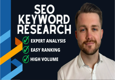 I will do excellent SEO keyword research for your website ranking