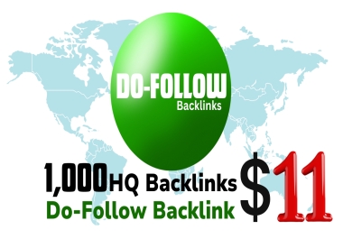1000 Do-Follow Backlinking for Sustainable SEO Success and Best fit for any niche website