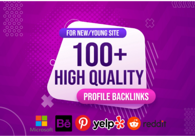 I Will Do 100 Profile Backlinks - High Quality