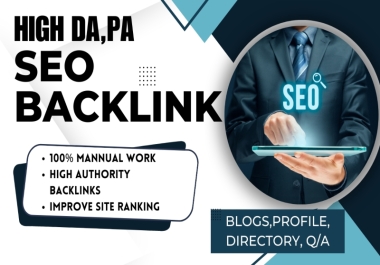 monthly off page SEO service using high authority white hat dofollow backlink