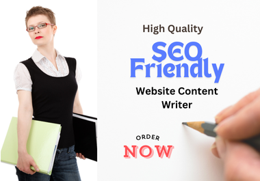 I will do copywriting and be your SEO website content writer 1st Article Free