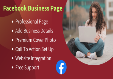 I will create and set up an impressive facebook business page