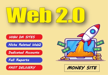 Website SEO with 655+ Permanent high domain authority Web 2.0 blog backlinks.