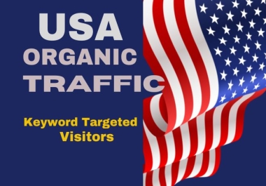 Get 50000 USA Web Traffic from Search Engine and Social media