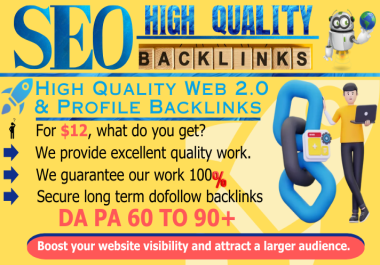 Power of 30 Manual Dofollow High Quality Profile & Web 2.0 Backlinks