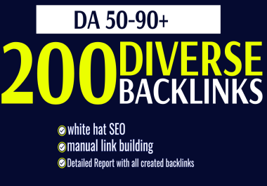 I will do 200 HQ SEO backlinks