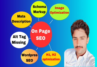 I Will do On page SEO and Technical Optimization for your website top ranking
