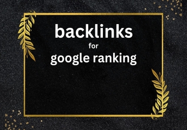 I will do high DR 90 permanent seo dofollow backlinks