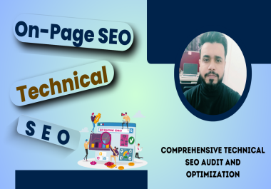 I will do monthly services at technical SEO, on-page SEO, and off page SEO 