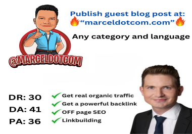 I will publish 1 blog post at: marceldotcom.com