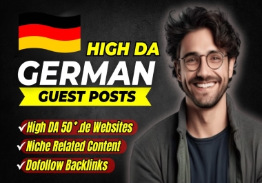 Write and Publish 2 German Guest Post On Google News Approved Websites