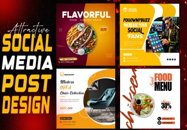  Design Professional Social Media POST ,Banner Ads