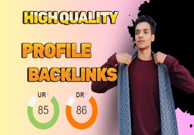 Get 125 HQ Profile backlink and skyrocket your SEO website ranking