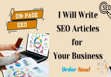 I Will Write SEO Articles for Your Business