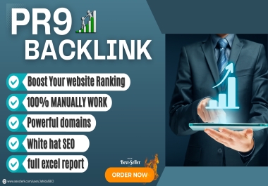 Boost Ranking 125 plus PR9 DA90 plus High Authority SEO Backlinks