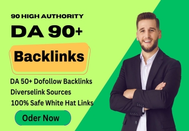 I will do DA 90+ 200 SEO backlinks high quality manual link building service for google ranking