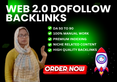 I will build 75 web 2.0 dofollow SEO backlinks