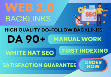 I will build 50 web 2.0 high authority backlinks google ranking 