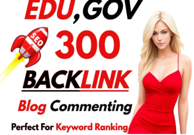 Boost keyword Ranking 300 Edu Blog Comments