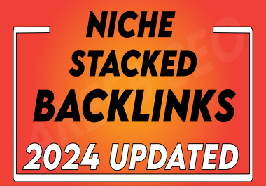 Niche Relevant Stacked web 2.0 links