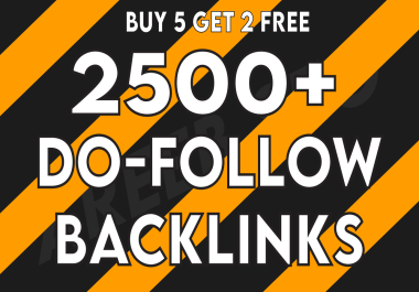 2500+ DA 45+ Dofollow Backlinks Mix Google Safe high DA DR Web 2.0, Forum, Article, Niche Seo, Wiki