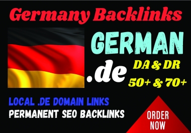 15 german authority dofollow backlinks germany local seo. de domain linkbuilding